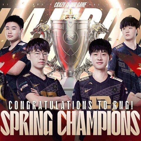 Kalahkan T1 di Grand Final, RNG Juara MSI 2022!